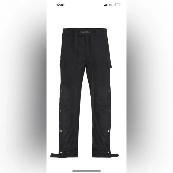 TAKUYA∞着用 FEAR OF GOD NYLON CARGO PANTS TAKUYA∞着用 FEAR OF GOD NYLON CARGO PANTS Fear of God